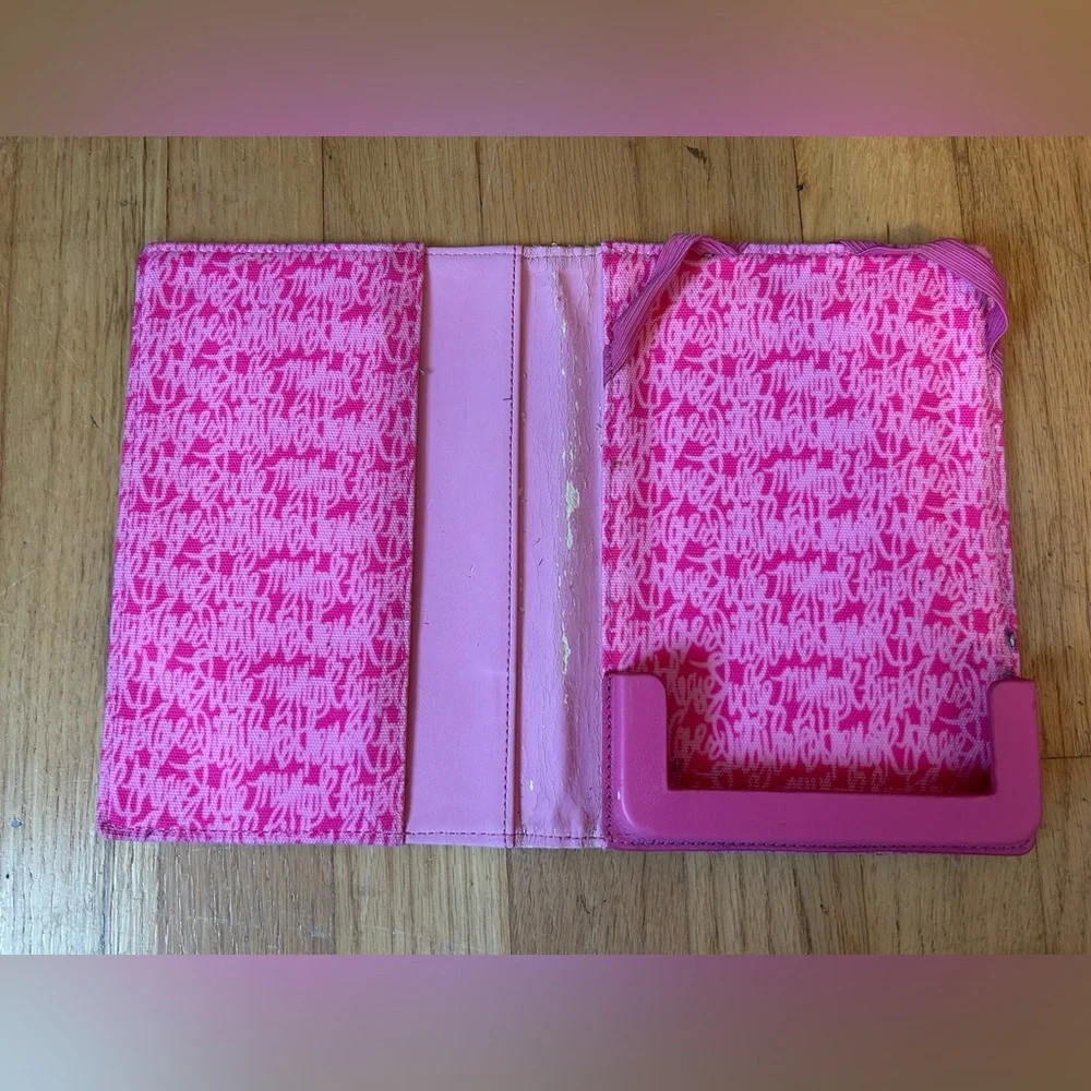 Lilly Pulitzer Pink and Green Floral Nook Case